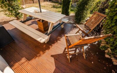 La construction d’une terrasse en caillebotis bois Vosges